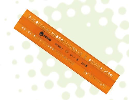 LETROGRAFO 6MM PIZZINI