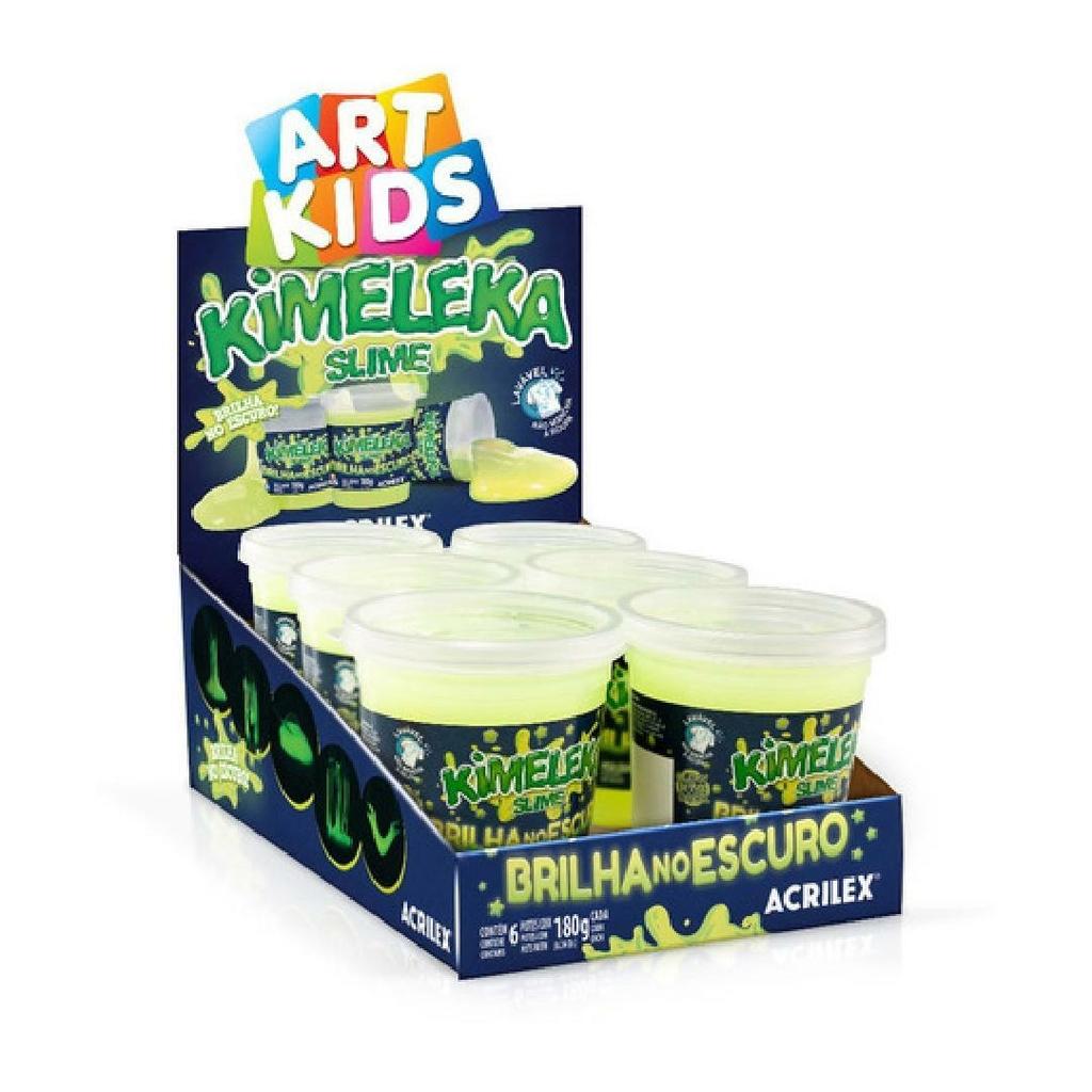 GEL PEGAJOSO ACRILEX KIMELEKA GLOW IN THE DARK X 180 GR. (05895)