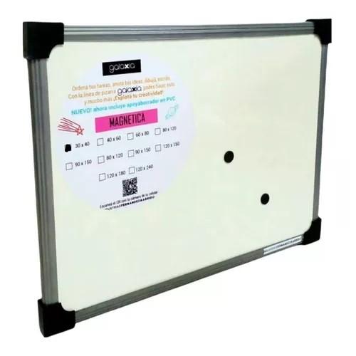 PIZARRA BLANCA MAGNETICA 40X60 GALAXIA 