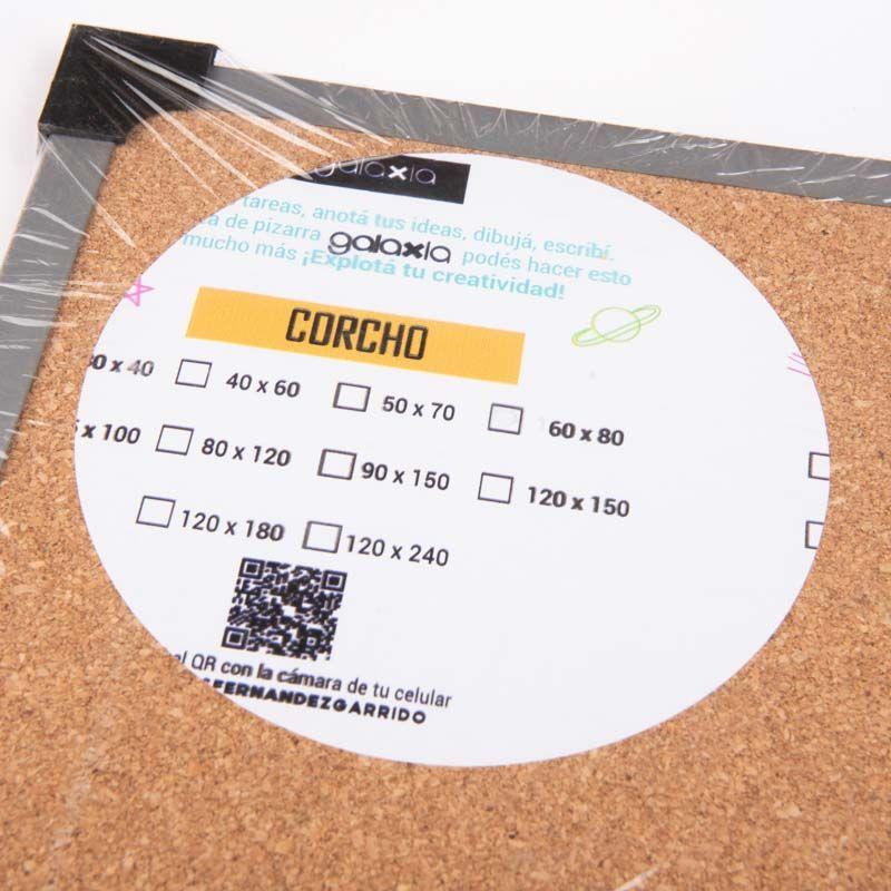 PIZARRA CORCHO 60X80 GALAXIA 