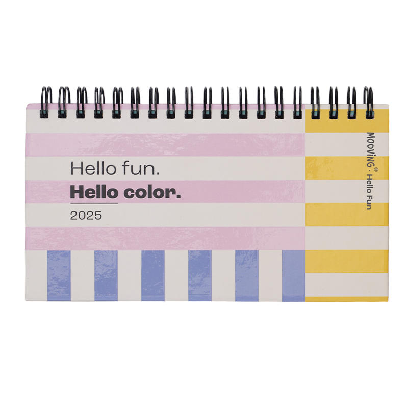 AGENDA MOOVING POCKET ANILLADA  HELLO FUN 2025