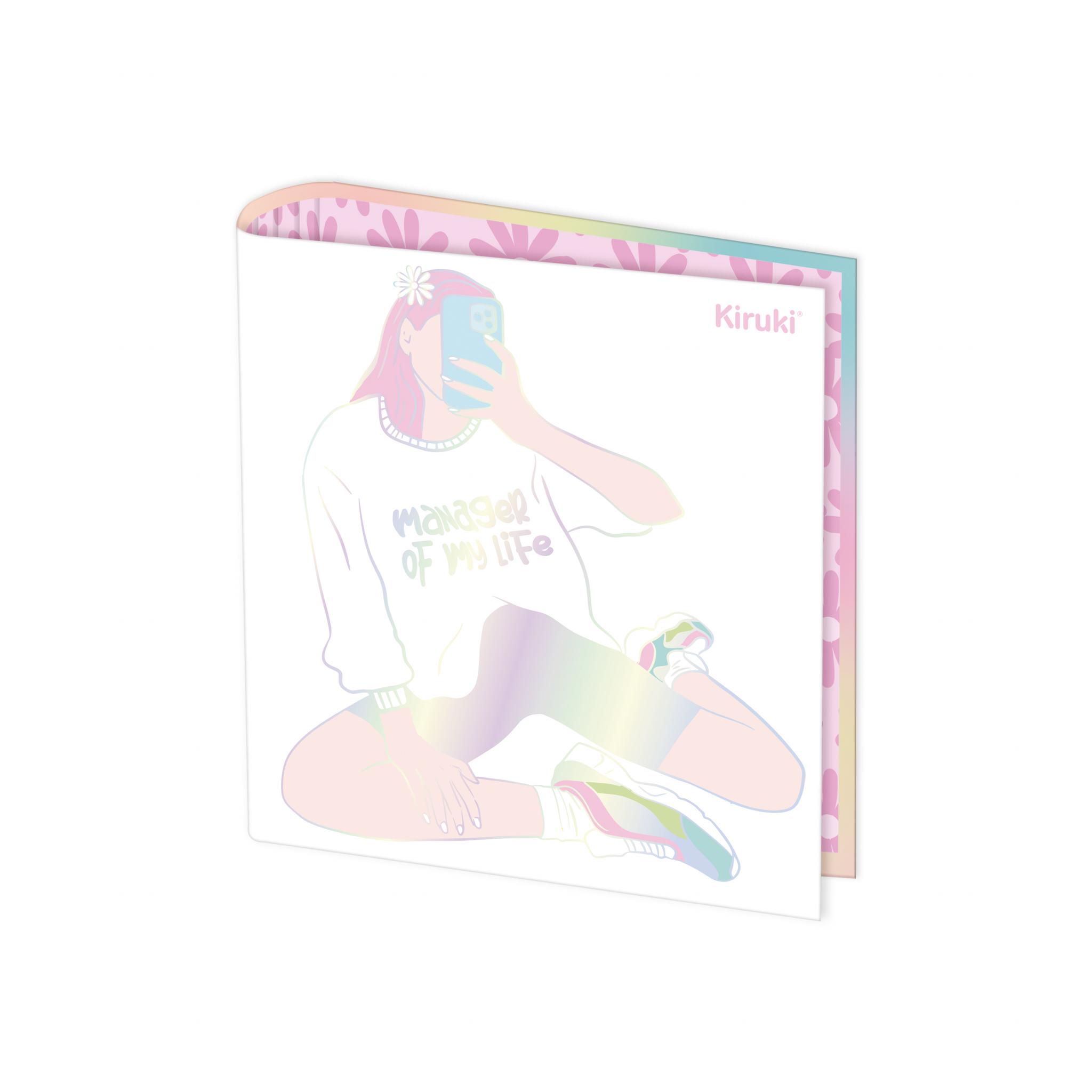 CARPETA 3X40 ESCOLAR FASHION GIRL  KIRUKI  (340002)