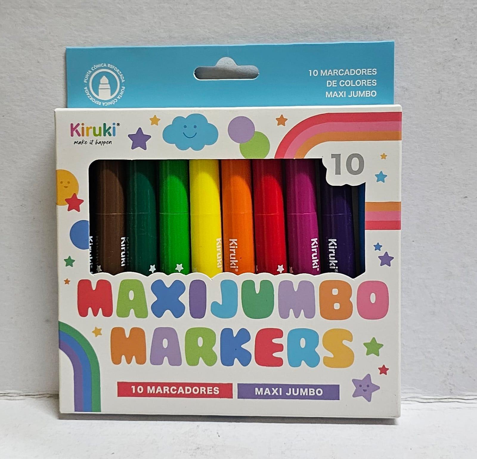 MARCADOR MAXI  JUMBO X10  KIRUKI