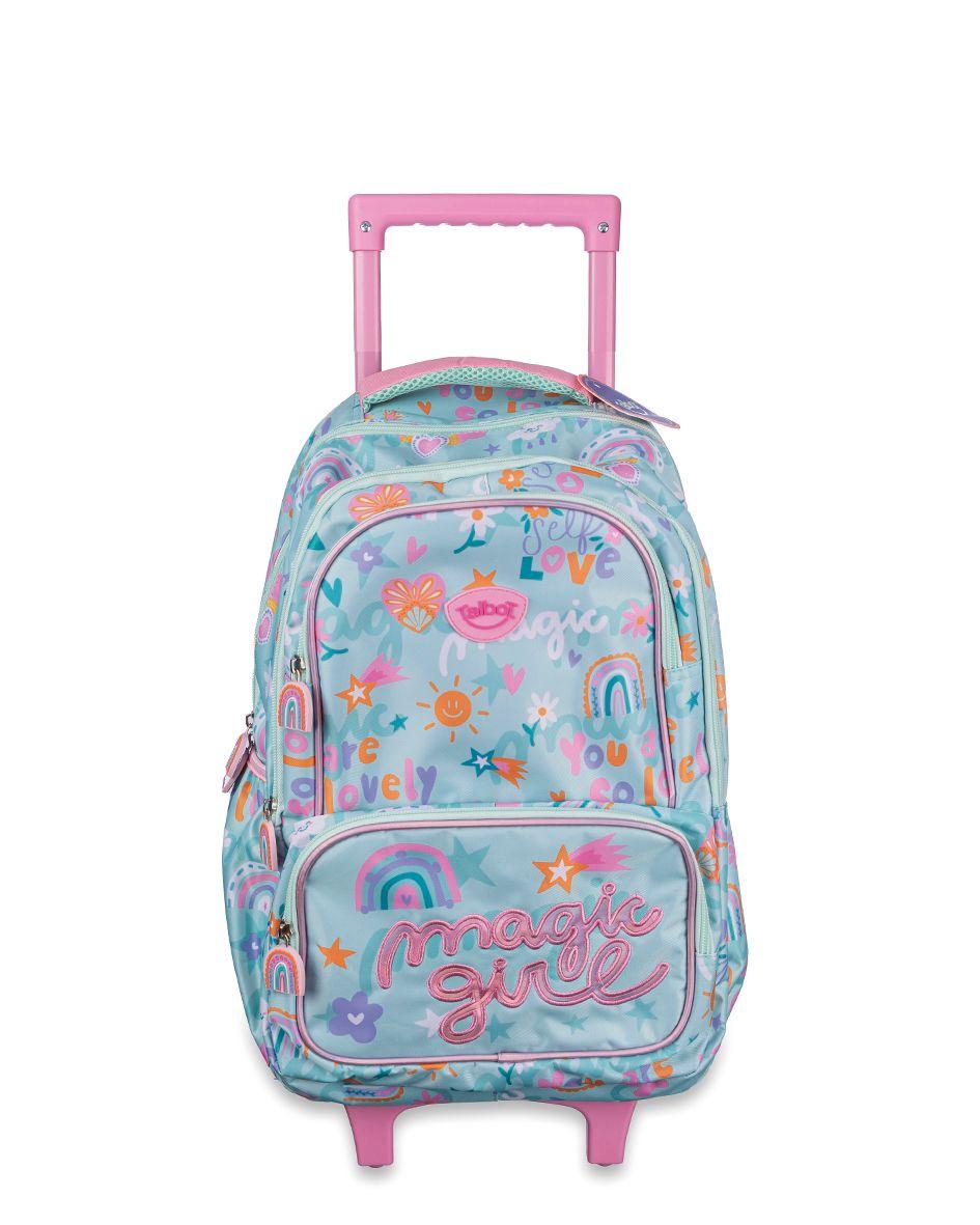MOCHILA TALBOT CARRO SCHOOL CHICA MAGICA  (COD.6758) 45X32X21 18 