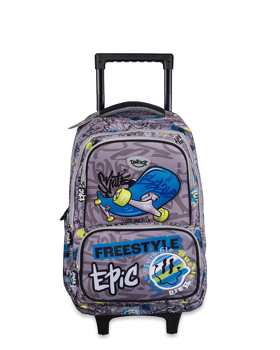 MOCHILA TALBOT CARRO SCHOOL PATINAR  (COD.6787) 45X32X21 18 