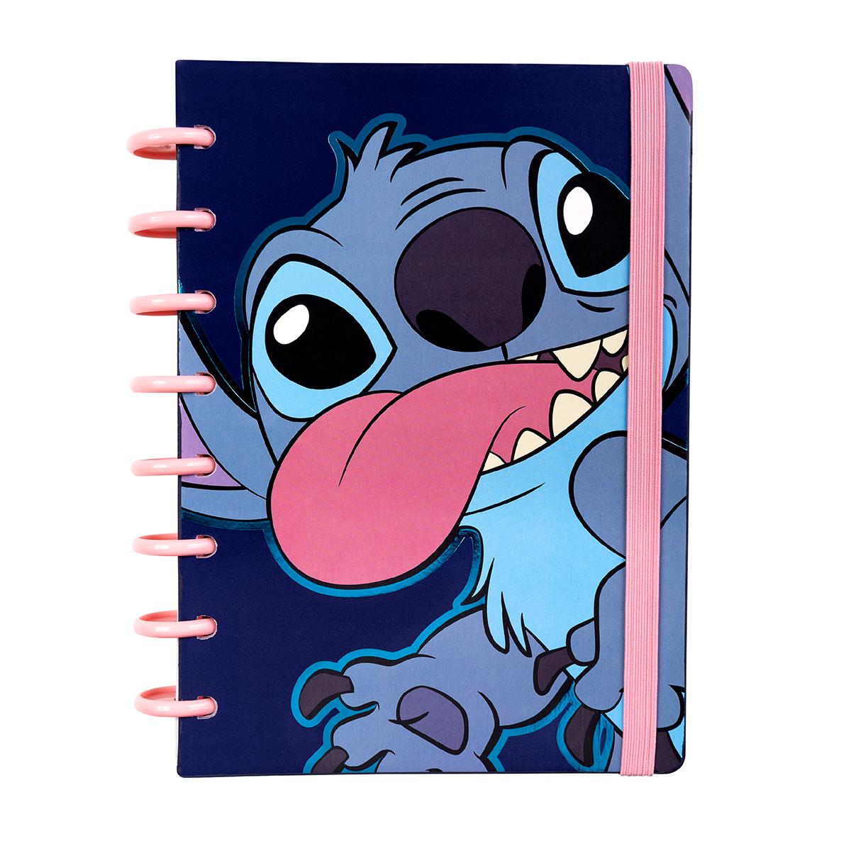 CUADERNO MOOVING LOOPS STITCH A5 X 80 HJS RAYADO (1721244)