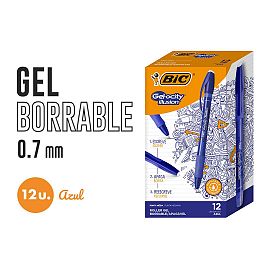ROLLER BORRABLE GEL -OCITY ILLUCSION BIC 