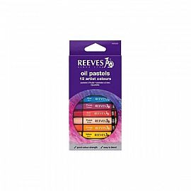 Oleo Pastel Reeves X 12 Grueso