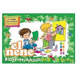 BLOCK DIBUJO  Nº6 COLOR EL NENE
