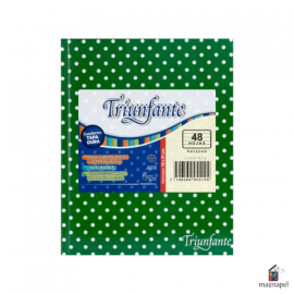 CUADERNO TRIUNFANTE 16X21  X50 HOJAS LUNARES 