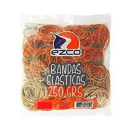 BANDA ELASTICA CAUCHO BOLSA X 250 GRS. EZCO 