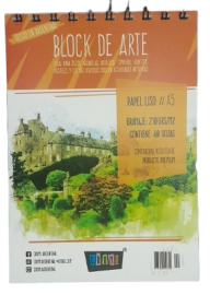 BLOCK  DIBUJO A5 210 GRS  CROMI 