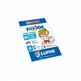 FOLIO ESCOLAR X10 POLIPROPILENO LUMA 