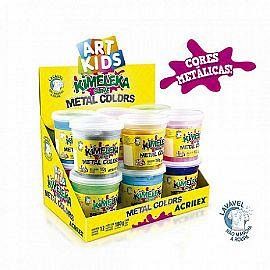 GEL PEGAJOSO ACRILEX KIMELEKA METAL COLORS SURTIDOS X 180 GR. (05832)