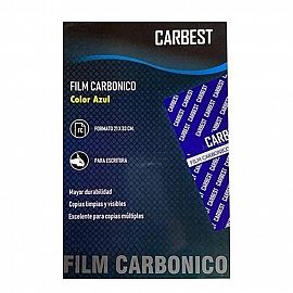 PAPEL CARBONICO X50 CARBETS AZUL 