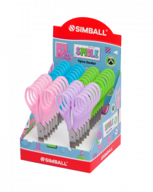 TIJERA ESCOLAR  SMILE 13CM SIMBALL