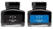 TINTA QUINK PARKER  AZUL-NEGRO 