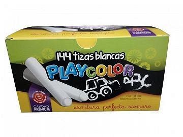 TIZA PLAY COLOR X144 BLANCA  