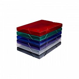 CAJA PLASTICA LOMO 2.5CM  LAMA 