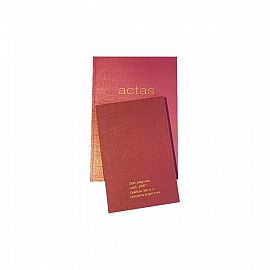 LIBRO ACTA 2M CLOCHETTE ROJO 2261 