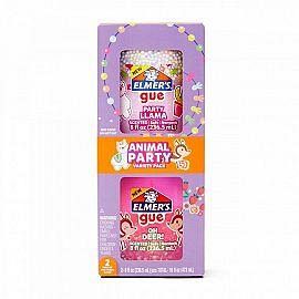 PEGAMENTO SLIME ANIMAL PARTY X2 ELMERS 