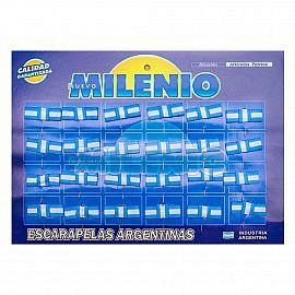 ESCARAPELA NUEVO MILENIO NRO.110 (MOÑO PLANO DOBLE)
