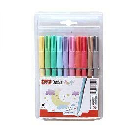 MARCADOR ESCOLAR X10 PASTEL TRABI