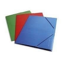 CARPETA 3 SOLAPA CON ELASTICO 35X50 COLORES VARIOS 