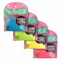 NOTAS ADHESIVA  50X75  FLUO X100 COD. 2100112 MOOVING 