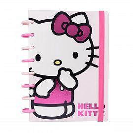 CUADERNO MOOVING LOOPS A5 X80 HOJAS  HELLO KITTY  (1712165)