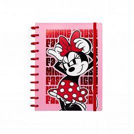 CUADERNO MOOVING LOOPS CARTA X 80HOJAS MINNIE MOUSE ( 1711131)