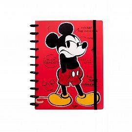 CUADERNO MOOVING LOOPS CARTA X 80HOJAS MICKEY MOUSE  (1711121)