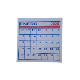 CALENDARIO MENSUAL   ( ML-25 )   23X25 GRAFICA SOLER 2026