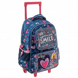 MOCHILA TALBOT CARRO SCHOOL CORAZON  (COD.7277) 45X32X21 18 