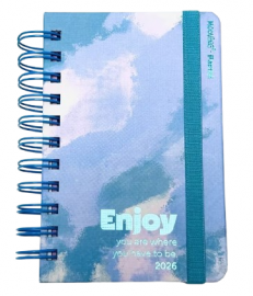 AGENDA DIARIA  10X15 PASTEL ENJOY   MOOVING (1403210)  2026