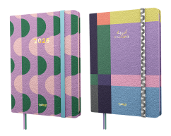 AGENDA ENCUADERNADA TALBOT  GEOMETRICA  DIARIA 15.X 21 C4 M (7812) 2026