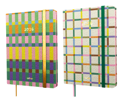 AGENDA TALBOT ENCUADERNADA  GEOMETRICA 2 DIARIA 15.4 X 21 CM (7813) 2026