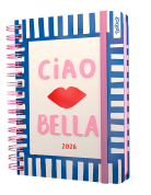 AGENDA TALBOT CIAO BELLA TURN C/ESP. DIARIA 14.7 X 20.5 CM (7800) 2026