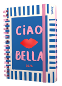 AGENDA TALBOT CIAO BELLA  C/ESP. S/ VISTA 14.5 X 20.5 CM (7803) 2026