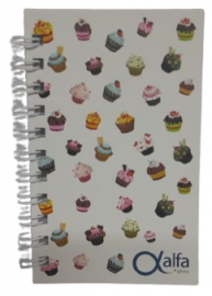 LIBRETA Nº20 VARIOS MOTIVOS   40 HOJAS  CROMI 