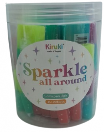 GOMA SPARKLE POTE X36 UNIDADES  KIRUKI