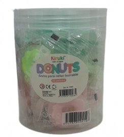 GOMA PARA ROLLER BORRABLE DONUTS POTE X25 KIRUKI 
